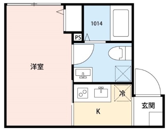 ルミエール横浜の物件間取画像